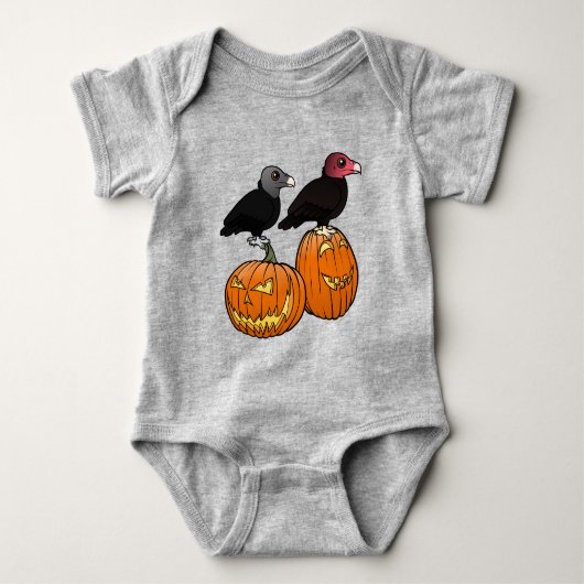 Gieren vieren Halloween! Romper (Voorkant)