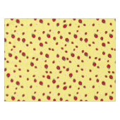 gierig ladybug- en daisy-bloempatroon geel tafelkleed (Voorkant (Horizontaal))