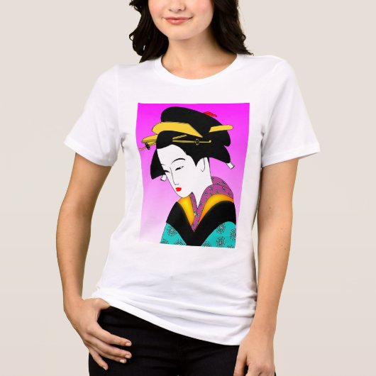 GIESHA GIRL Ladies T-Shirts (Voorkant)