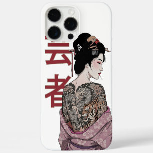 Giesha Vrouw van de Kunst iPhone 16 Pro Max Hoesje