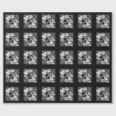 Giet de koffie in het wit! cadeaupapier (Vlak)