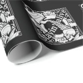 Giet de koffie in het wit! cadeaupapier (Rol Hoek)