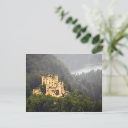 Giet in de bomen briefkaart (Staand voorkant)