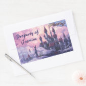 Giet in de Klokken Eigenschapstickers Rechthoekige Sticker (Envelop)