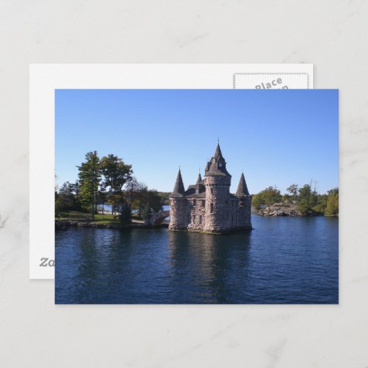 Giet in water briefkaart (Voorkant / Achterkant)