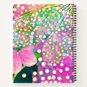 Giet je angst op Hem grillige libel Notitieboek (Achterkant)