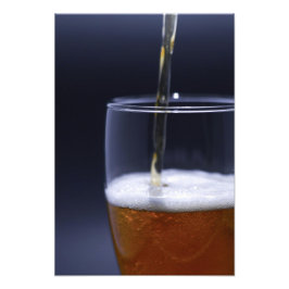 Giet nog een biertje foto afdruk