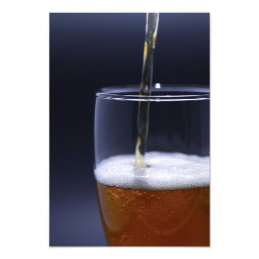 Giet nog een biertje foto afdruk (Voorkant)