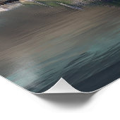 Giet op het water perfect poster (Hoek)