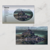 Giet op het water visitekaartje (Voorkant / Achterkant)