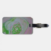 giet van watermeloenacryl bagagelabel (Achterkant horizontaal)