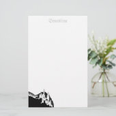 Gietbriefkerij - gepersonaliseerd briefpapier (Staand voorkant)