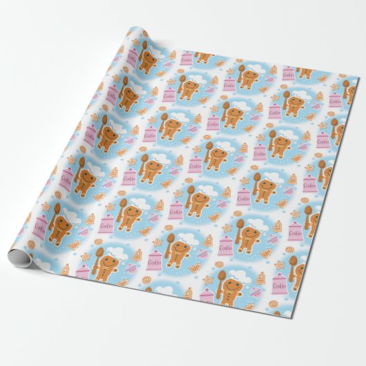 Gietbrood Chef Wrapping Paper Cadeaupapier (Uitgerold)