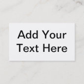 Gietdirecteur Visitekaartje (Achterkant)