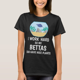 Gieten voor een kans Vis knopen T-shirt