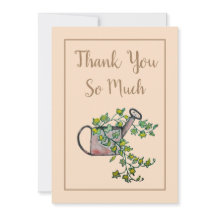 gieter 5 x 7 plat bedankkaart