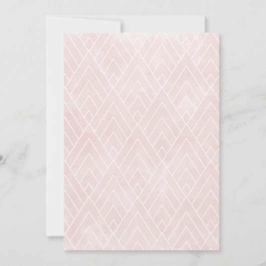 Gieter met salie roze rozen stortbui per post kaart (Achterkant)