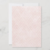 Gieter sage blushrozen virtuele babyshower kaart (Achterkant)