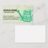 gieter | Tuinlandschap Visitekaartje (Voorkant / Achterkant)