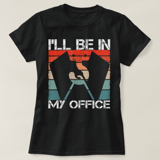 Gieterstaalfabriek — Overheadkraanbrug op de werke T-shirt (Design voorkant)