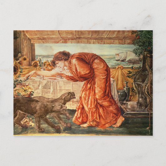 Gietgif in een Vase Briefkaart (Voorkant)