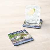 Gietglas — Clan Colquhoun/Calhoun Drankjes Onderzetter (Rechterzijde)