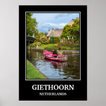 GIETHOOREN NEDERLANDSE REISPOSTER