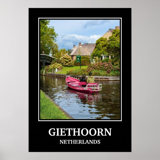 GIETHOOREN NEDERLANDSE REISPOSTER POSTER (Voorkant)