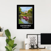 GIETHOOREN NEDERLANDSE REISPOSTER POSTER (Thuiskantoor)