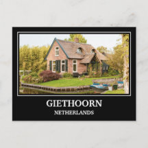 Giethoorn Nederland Briefkaart
