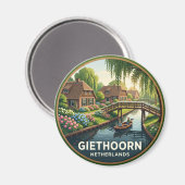 Giethoorn Nederland Magneet (Voorkant / Achterkant)