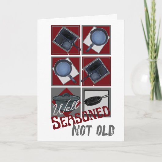 gietijzer goed gekruid niet oude Kaart (Voorkant)
