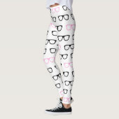 gietijzer met roze geek leggings (Links)