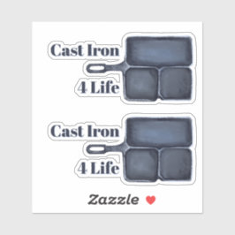 Gietijzer voor het Leven Sticker