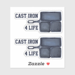 Gietijzer voor het Leven Sticker