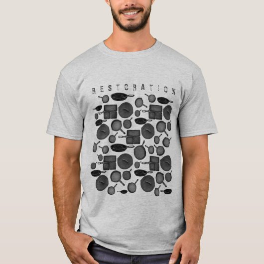 Gietijzeren collector t-shirt (Voorkant)