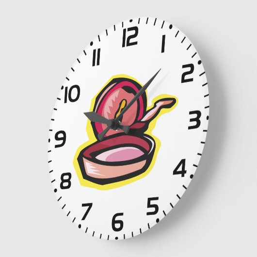  gietijzeren rooster Retro Koken Art Grote Klok (Hoek)