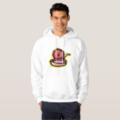  gietijzeren rooster Retro Koken Art Hoodie (Voorkant volledig)