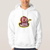  gietijzeren rooster Retro Koken Art Hoodie (Voorkant)