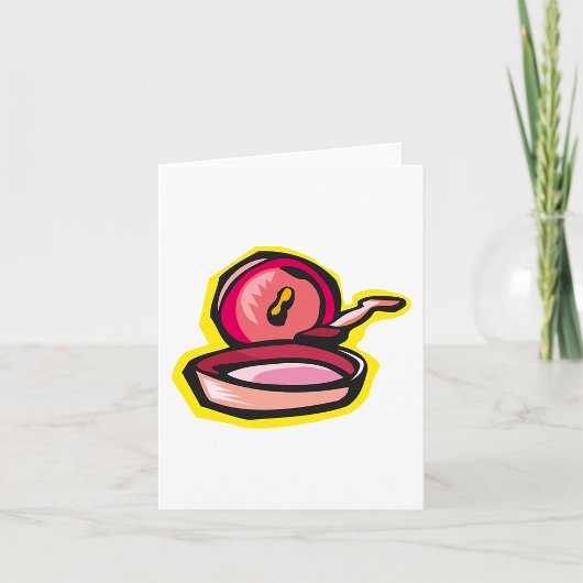 gietijzeren rooster Retro Koken Art Kaart