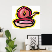  gietijzeren rooster Retro Koken Art Poster (Thuiskantoor)