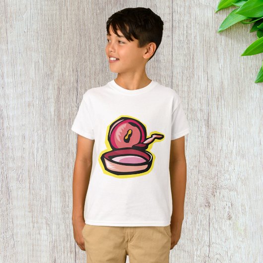  gietijzeren rooster Retro Koken Art T-shirt
