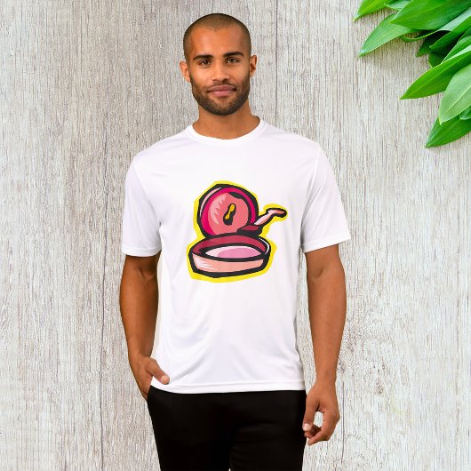  gietijzeren rooster Retro Koken Art T-shirt
