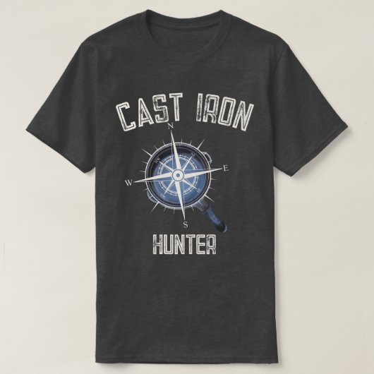Gietijzeren Skillet Hunter T-shirt (Design voorkant)