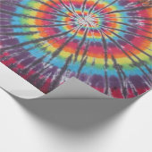 Gietkleurig oogstpapier cadeaupapier (Hoek)