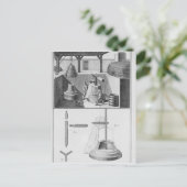 Gietsnaren, illustratie van "Encyclopedie" Briefkaart (Staand voorkant)