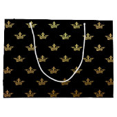 Giettas met cadeau voor kroonprinses large cadeautasje (Achterkant)