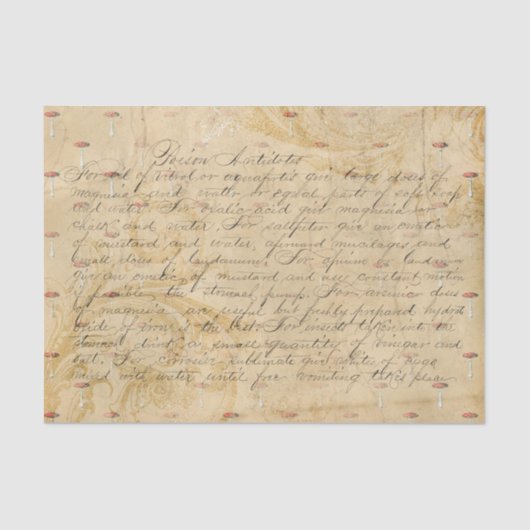  gif Antidote paddenstoel Tissuepapier (Voorkant)