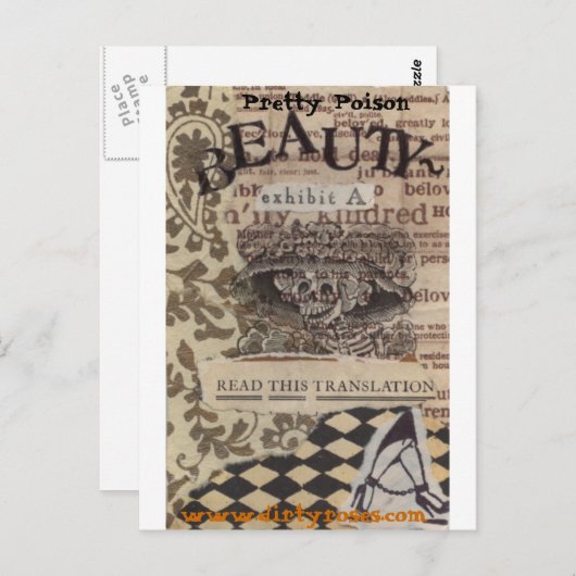 gif Beauty Briefkaart (Voorkant / Achterkant)