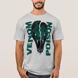 Gif Dodelijke Slang Streetwear Grafisch Ontwerp T-shirt